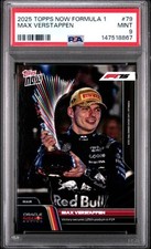 2025 TOPPS NOW FORMULA 1 #79 MAX VERSTAPPEN PSA 9