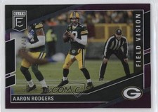 2022 Panini Donruss Elite Field Vision Purple 47/75 Aaron Rodgers #FV4 9o3