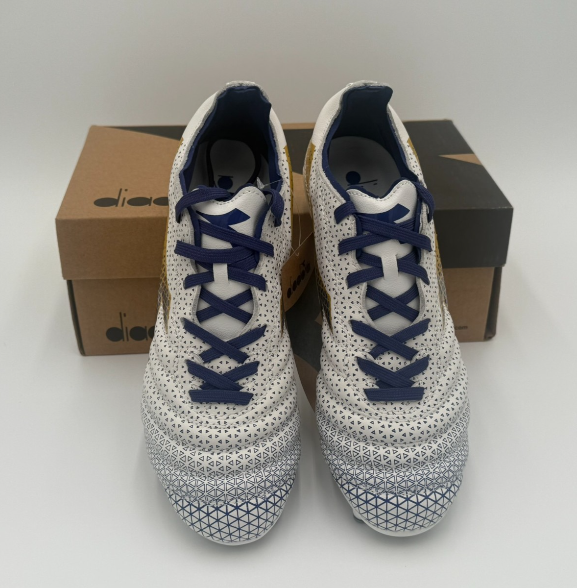 Diadora Brasil Elite GR LT LP12 Soccer Cleats Blue White  display picture 1