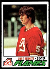 1977-78 Topps Curt Bennett Atlanta Flames #97