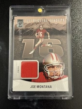 2024 Panini Donruss Elite - Influential Jerseys Joe Montana #IJS-JMO /500 (MEM)
