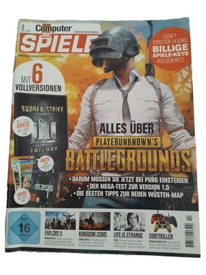 Computer Bild Spiele Magazin PUBG PC Heft DVD Vollversionen