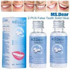 Temporary Tooth Repair Kit Beads Fix Broken False Teeth Fill Gaps Dental Denture