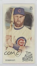 2019 Topps Allen & Ginter Mini Ben Zobrist #270 0j5