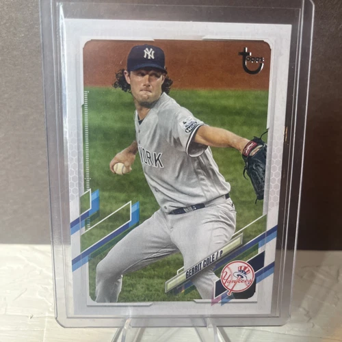 Gerrit Cole 2021 Topps Series One Vintage Stock SP numbered 95/99 Yankees 