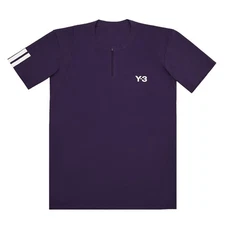 adidas Y-3 Tennis Pro Freelift Zip Tee Men's Sports T-Shirts Top AsiaFit JN2992