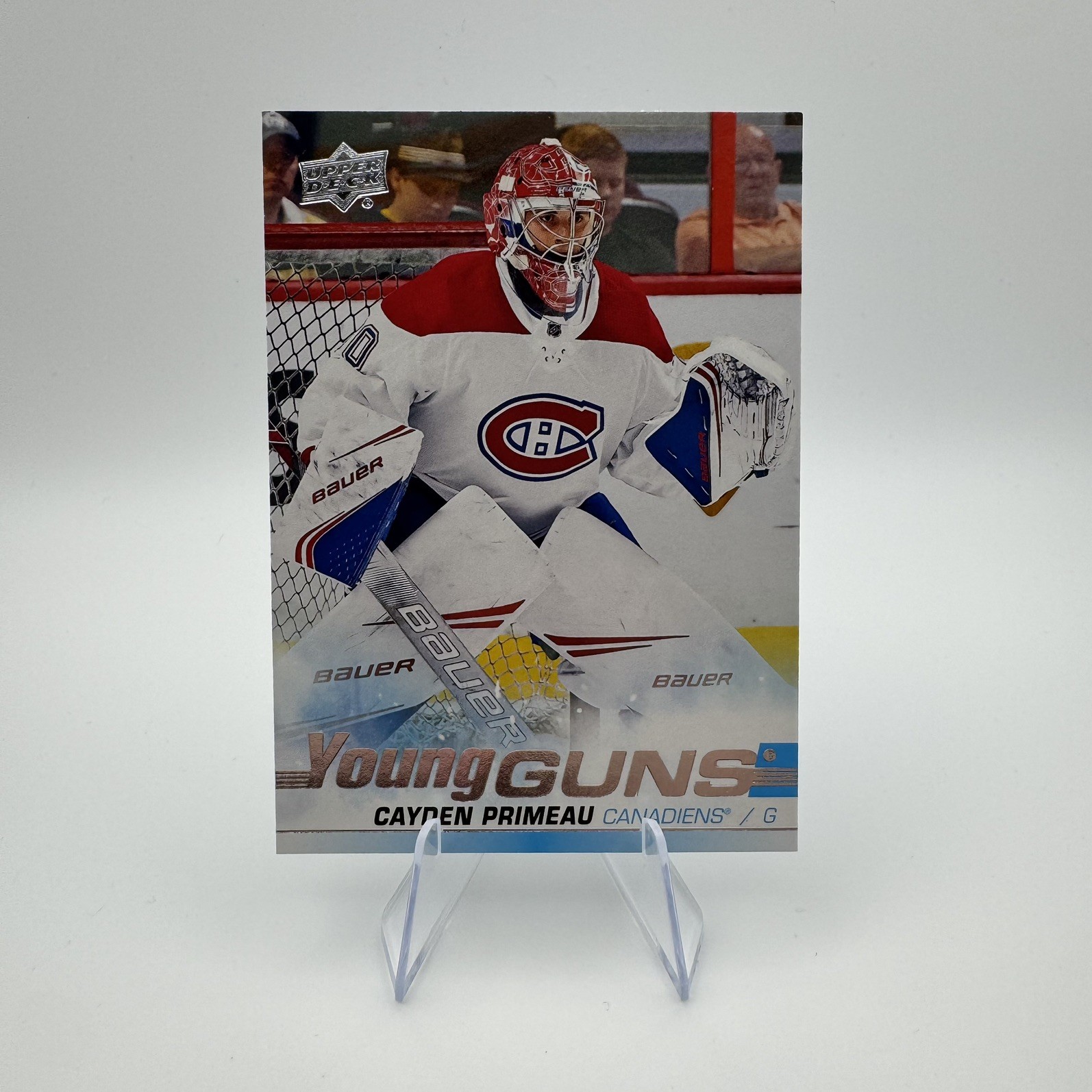 2019-20 Upper Deck Young Guns Cayden Primeau #454 Rookie RC