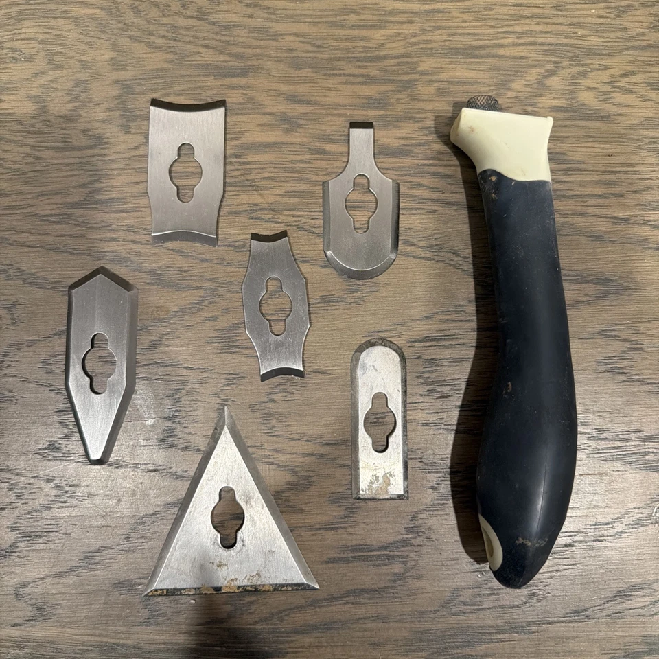 NUEVO Raspador de contorno Hyde Tools 10450 con 6 cuchillas intercambiables 5075304 Foto 2 de 4