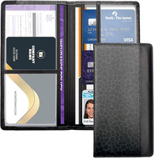 Car Registration and Insurance Holder with Magnetic Closure, Universal Document