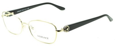 VERSACE 1210 1252 54mm Eyewear Brillengestell Brille RX Optical Eyeglasses Neu - Italy