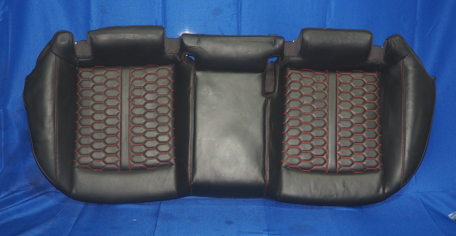 2018-2025 Audi RS5 Sportback Rear Lower Seat Bench Cushion W/Red OEM *Indents*