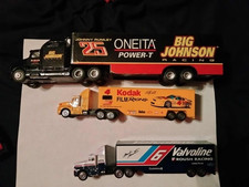 Racing Champions racing transport trucks lot 6 items trucks and trailers