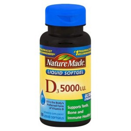 Vitamin D 5000 IU 90 Tabs By Nature Made | eBay