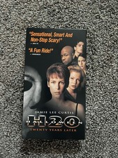Halloween H20 Twenty Years Later VHS Jamie Lee Curtis Slipcover 1998 Horror