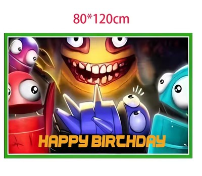 R.E.P.O. Gaming Party Supply Backdrop Balloons Cake Toppers | eBay