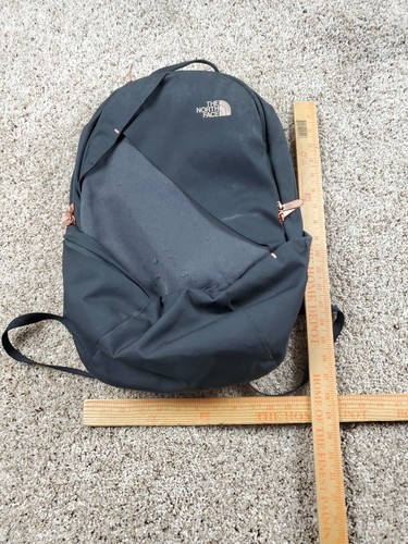 The North Face Isabella Backpack Black Pink Padded Outdoor - Picture 21 of 22