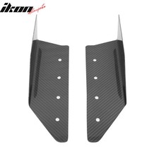 Universal Angle Style Black Side Skirts Rocker Panel Extension Dry Carbon Fiber Universal Angle Style Black Side Skirts Rocker Panel Extension Dry Carbon Fiber