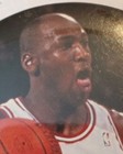 Vintage Michael Jordan Button Pin Jump Inc Tongue Out Printed Signature 3" Bulls — photo 7
