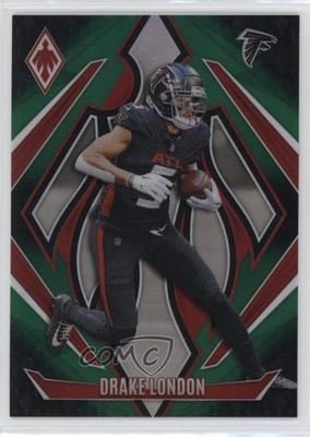 2024 Panini Phoenix Green Fade 130/199 Drake London #52 0pm
