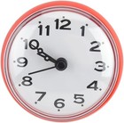 Atyhao Clock, Vintage Design Indoor Outdoor Wall Clock with Suction Cup Red 
