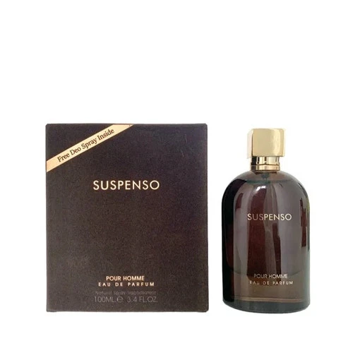 Suspenso Pour Homme with FREE Deo Spray Eau De Parfum 100ml 3.4 FL OZ By