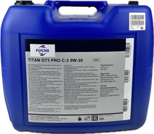 20 Liter Fuchs Titan GT1 Pro C-3 5W-30 Motoröl für VW-BMW-MB