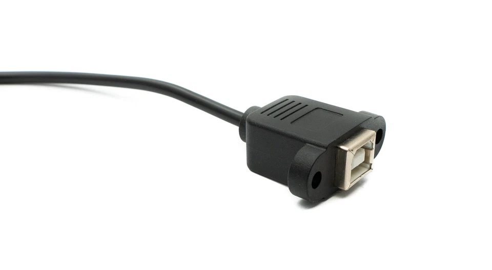 SYSTEM-S USB 3.1 Cable 30cm Type C Male to 2.0 Type B Female U Turn 180° - Image 3 of 4