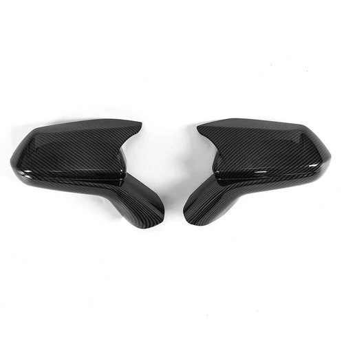 For Chevy For Camaro SS RS ZL1 Carbon Fiber Rear View Mirror Cover Caps