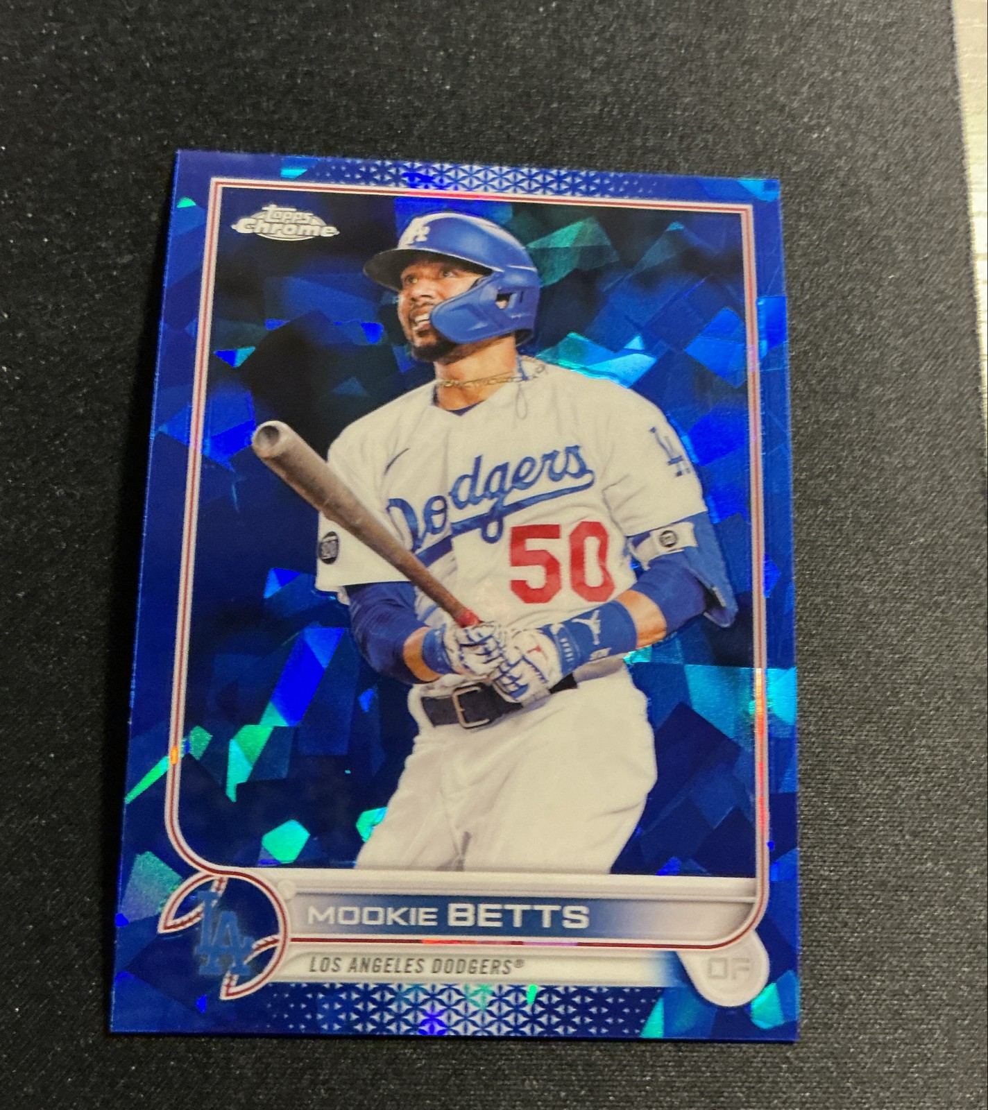 2022 Topps Chrome Sapphire Edition - Mookie Betts #50 dodgers