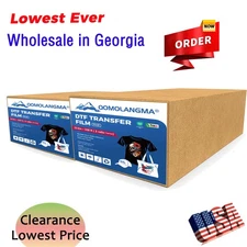 120rolls 23.6inx328ft DTF Transfer Film Double Side Instant Hot Peel DTF Film