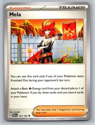 Mela 167/182 Paradox Rift Uncommon Trainer Supporter