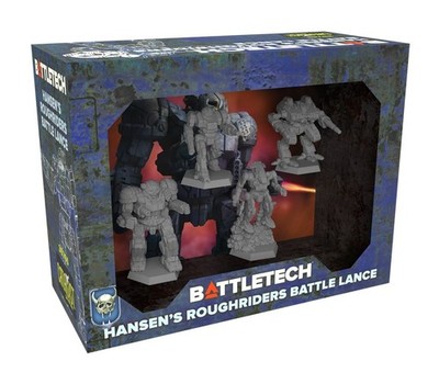 Battletech Hansens Roughriders Battle Lance EN Mechs Roboter Kerensky Catalyst