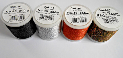 Madeira Metallic Stickgarn 200m Spule Pack A
