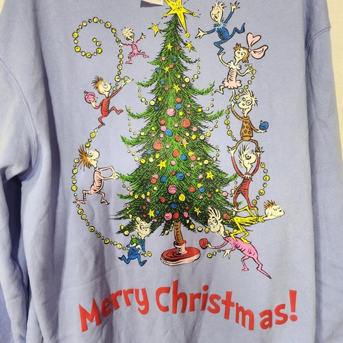The Grinch '' How the grinch stole Christmas!'' Men's extra Large sweatshirt - Picture 3 of 6