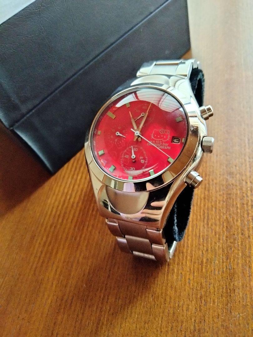 【超美品】CITIZEN ハローキティ クロノグラフ 0510-L20301Y 超美品】CITIZEN ハローキティ クロノグラフ 0510-L20301Y