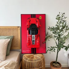 LEGO Ferrari SP3 Frame Wall Mount Display & Storage Technic 42143 FREE FAST SHIP