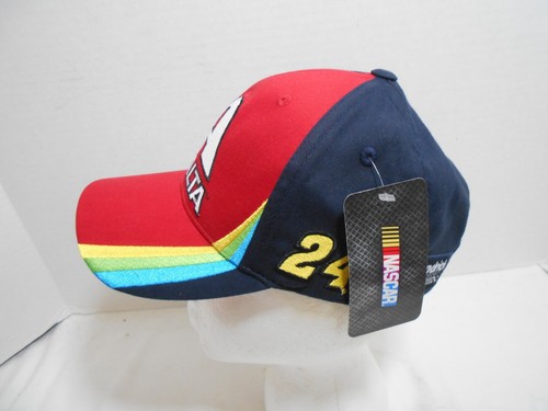 NASCAR Jeff Gordon 24 AXALTA Rainbow Hendrick Motorsports Baseball Hat Cap NEW - Picture 2 of 7