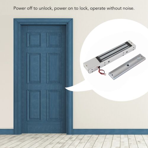 Electric Magnetic Door Lock 280KG 600LBS With Remote Control AC110‑240V For Esc - Picture 4 of 12