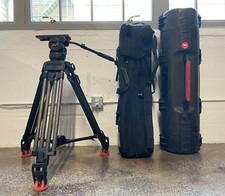 Sachtler VIDEO 20 S1 Fluid Head Heavy Duty Carbon Fiber Tripod with Case