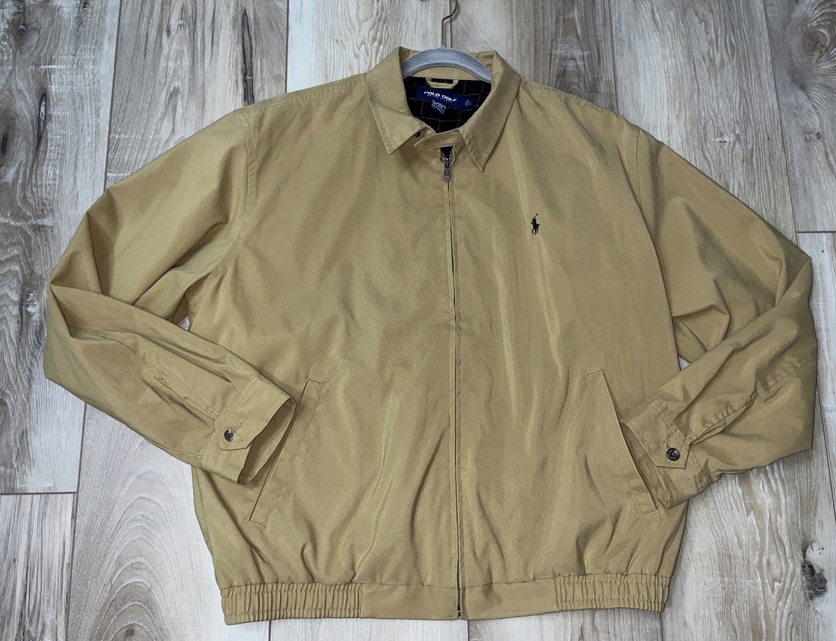 ラルフローレン RalphLauren フリース ジャンパー ブルゾン キャメル Polo Golf Ralph Lauren Men's Zip Up Jacket Coat Camel Plaid
