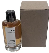 Mancera Roses Vanille Unisex 4 oz EDP Spray Read Listing New In as Shown RARE