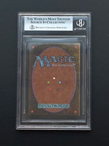 Volcanic Island BGS 8 Becket Dual Land Revised 1994 MTG Magic The Gathering - Picture 2 of 2