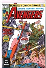 AVENGERS #195 KEY 1st Full Page Splash TASKMASTER Marvel Legends NM- (9.2)