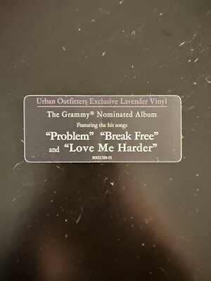 Replacement Hype Sticker for Ariana Grande My Everything UO Lavender Vinyl