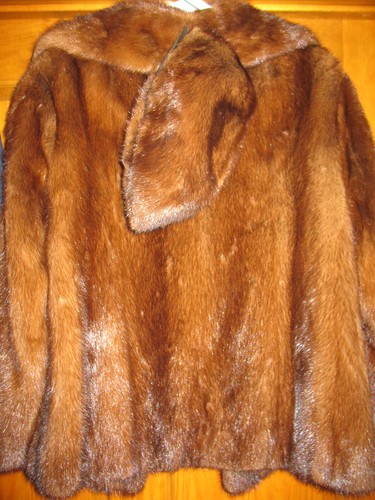 Exquisite Woman's Mink Fur Jacket w/Matching Hat Mid Length Weidemann 1980s - Picture 5 of 5