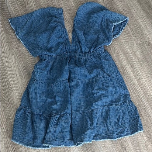 Aerie hauchdünnes Flatterärmel Kleid Gr. L - Bild 2 von 11