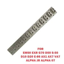 Striscia di contatto in gomma conduttiva Roland G70 D50 S50 D10 D20 E86 AX1 JR ALPHA 07