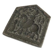 Ramdev Baba Figurative Religious Jewelry Making Mold–Vintage Wax Seal. G46-689