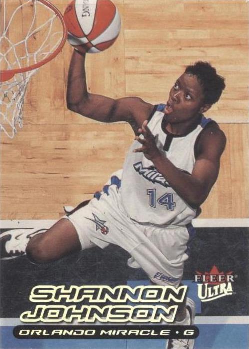 2000 Fleer Ultra WNBA - Shannon Johnson #30 - 1 of 2
