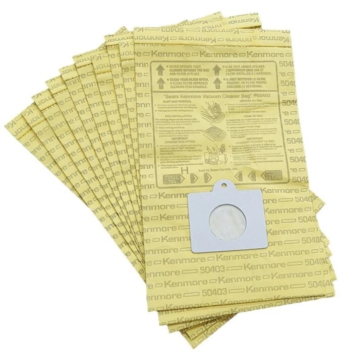 Bolsas para aspiradora Kenmore tipo C 5055 Q 20-50403 50558 50557 Foto 3 de 3